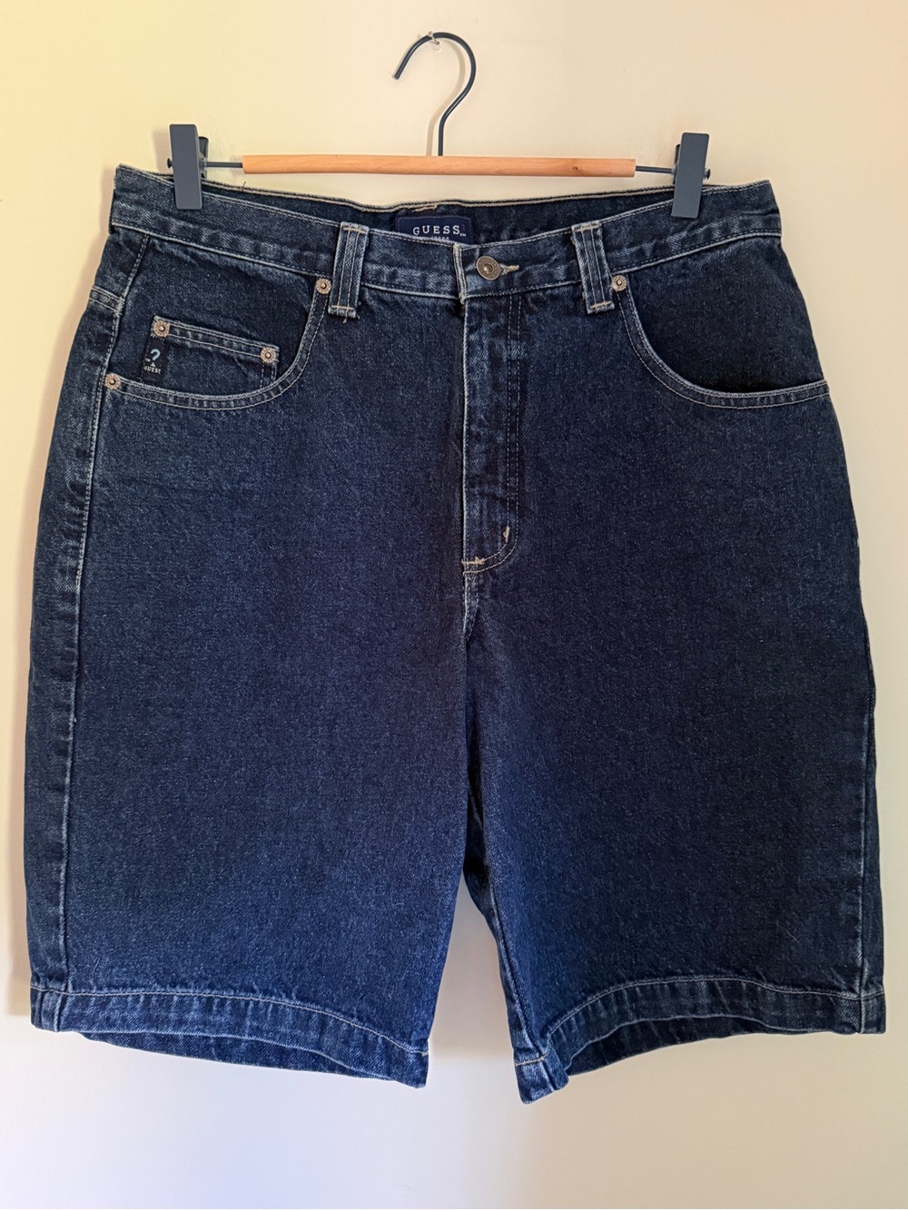 Vintage 90s Guess Jean Shorts Size 33